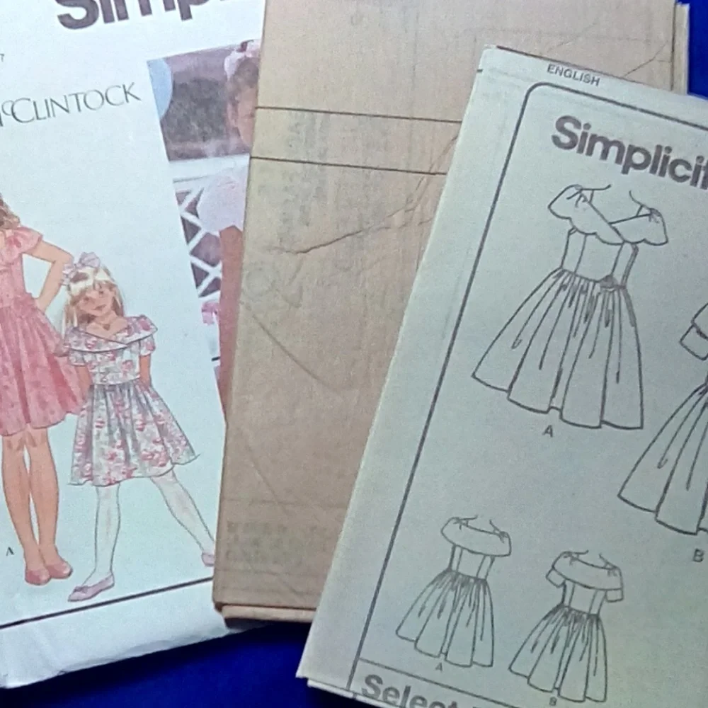 Simplicity sewing pattern